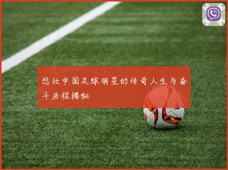悲壮中国足球明星的传奇人生与奋斗历程揭秘