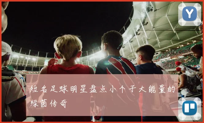 短名足球明星盘点小个子大能量的绿茵传奇
