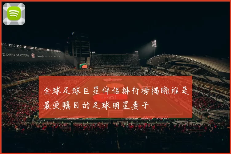 全球足球巨星伴侣排行榜揭晓谁是最受瞩目的足球明星妻子